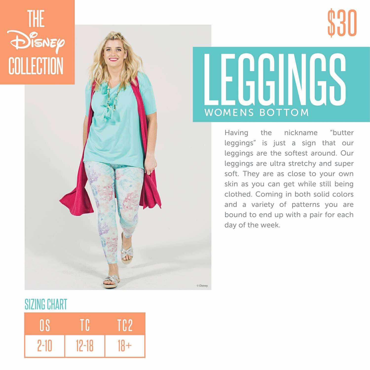 Disney Adult O/S Leggings